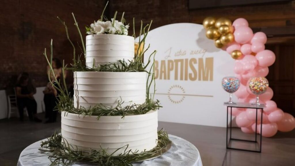 Baptism Cake